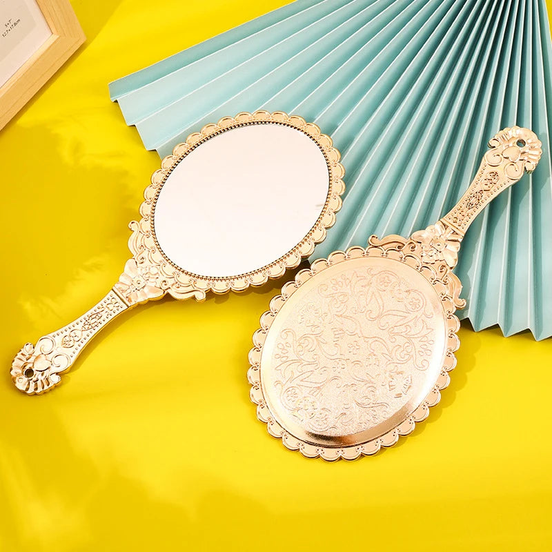 Noble Restore Ancient Ways Court Mirror Beauty Tool Rose Gold Qme