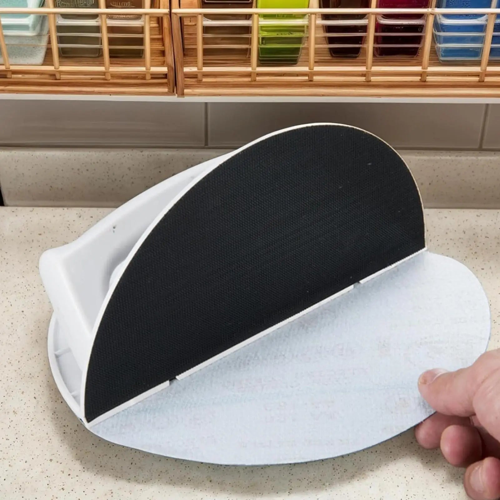 Hand Sander Self Adhesive Sandpaper Holder for Smoothing Walls Sanding Grinding Polishing Tool for Wood Furniture Metal Qme Default Title