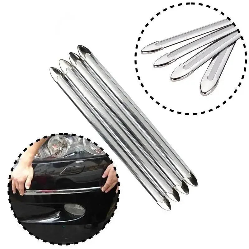 Car Anti-collision Protection Decoration Strip Universal Front Rear Qme 4pc