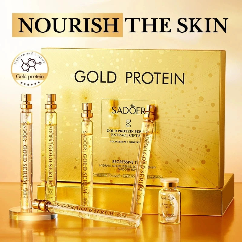 Collagen Protein Thread Set Face Filler Absorbable Protein Thread Lifting Firming Smoothing Firming Moisturizing Anti-aging Qme