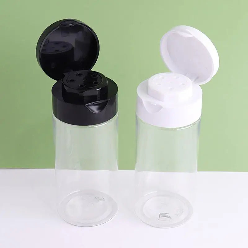 Empty Refillable Cosmetic Jar Pot Loose Face Powder Sifter Case Box Qme