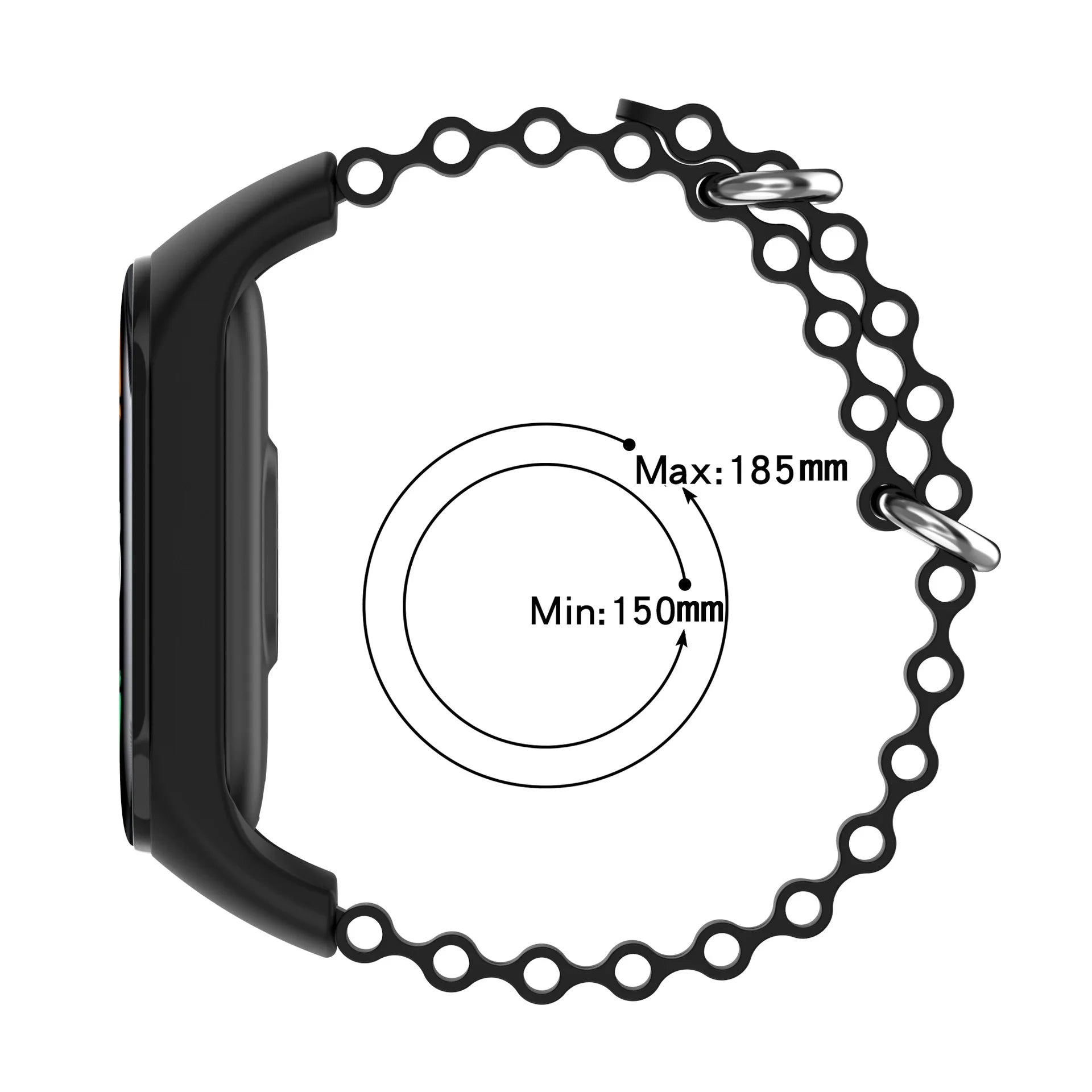 Flexible Ocean Silicone Watch Band Sweatproof Colorful Sport Wrist Strap For Xiaomi Mi Band 3 4 5 6 7 Daily Sports Decoration Qme