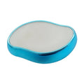 Crystal Hair Removal Eraser Painless Safe Reusable Easy Clean Depilation Tool Physical Glass Hair Removal Body Beauty Eraser Qme Glossy Blue