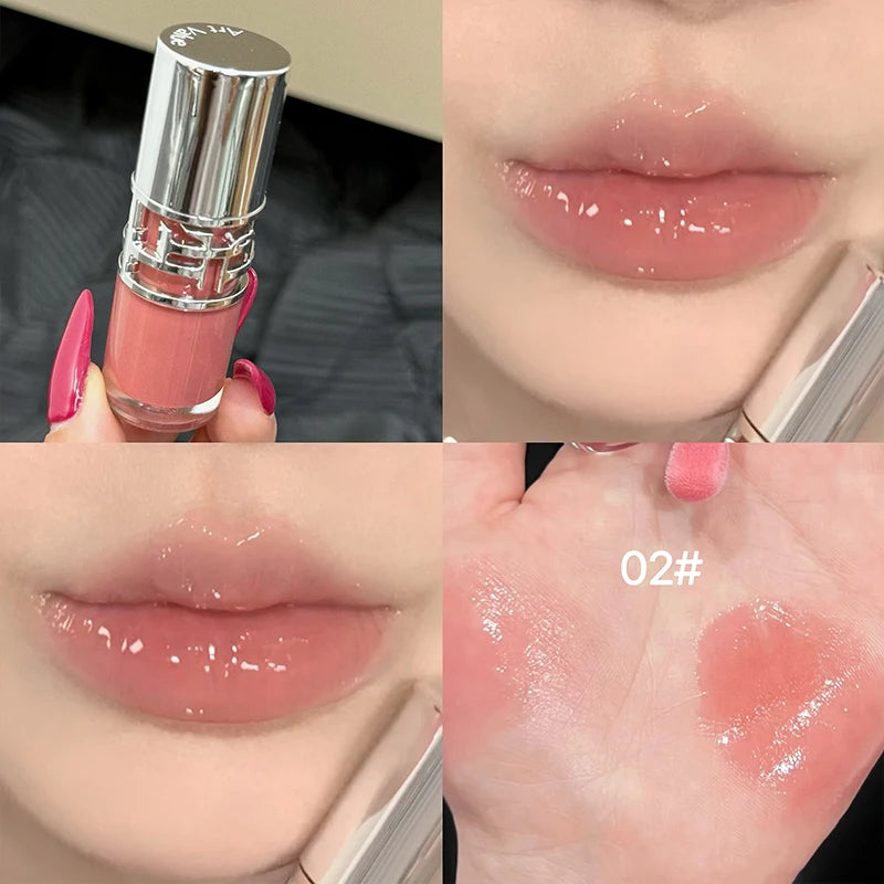 ART VALUE Moisturizing Lip Glaze Jelly Mirror Water Gloss Lip Glaze Affordable Lipstick Lipgloss Tint Female Cosmetics Lip Stain Qme 02