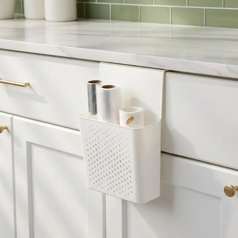 Kitchen Cabinet Door Interior Storage Shelf Box Hanging Hook Behind Qme