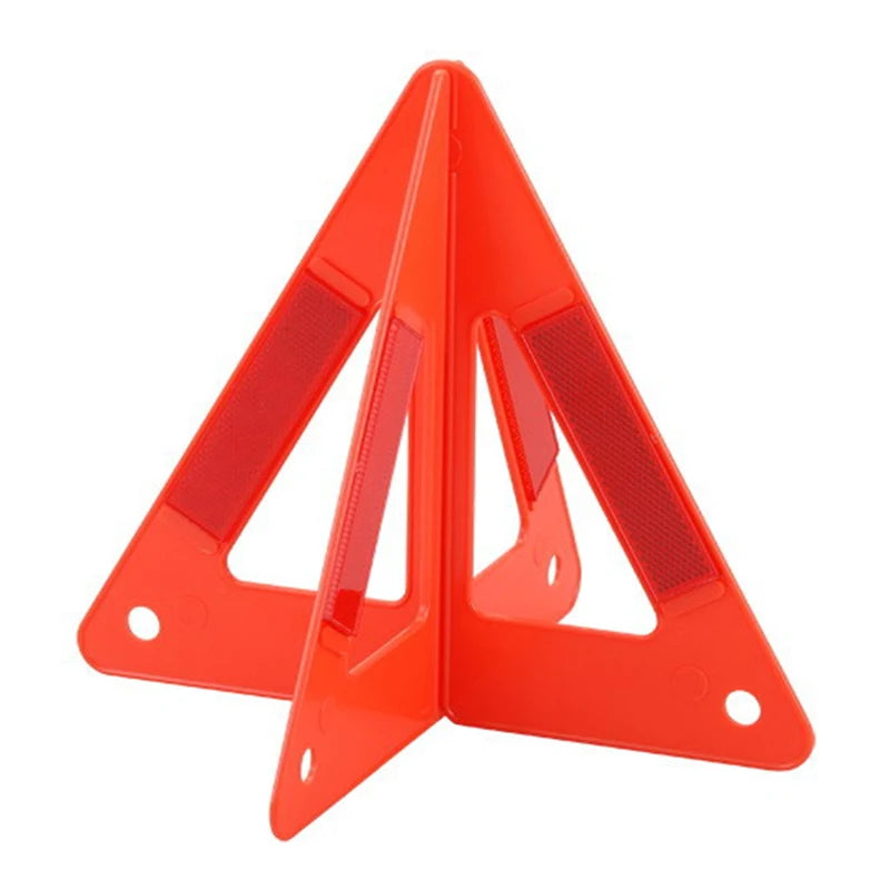 Portable Car Auto Reflective Traffic Warning Sign Triangle Foldable Qme