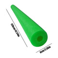 2026 Floating Pool Noodles Colorful Soft Foam Floating Exercise Aid Pool Noodles Tube for Aerobics Craft Projects Parties Water Qme Green