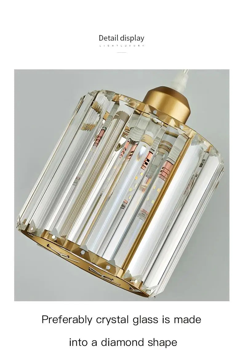 Led Ceiling Light Modern Home Decoration Crystal Chandelier Luxury Living Room BedRoom Dining Gold Ceiling Lamp lighting Qme