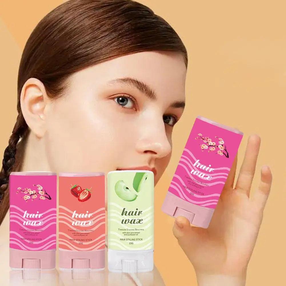 Hair Wax Stick Wig Professional Gel Cream Non-greasy Men Women Broken Qme