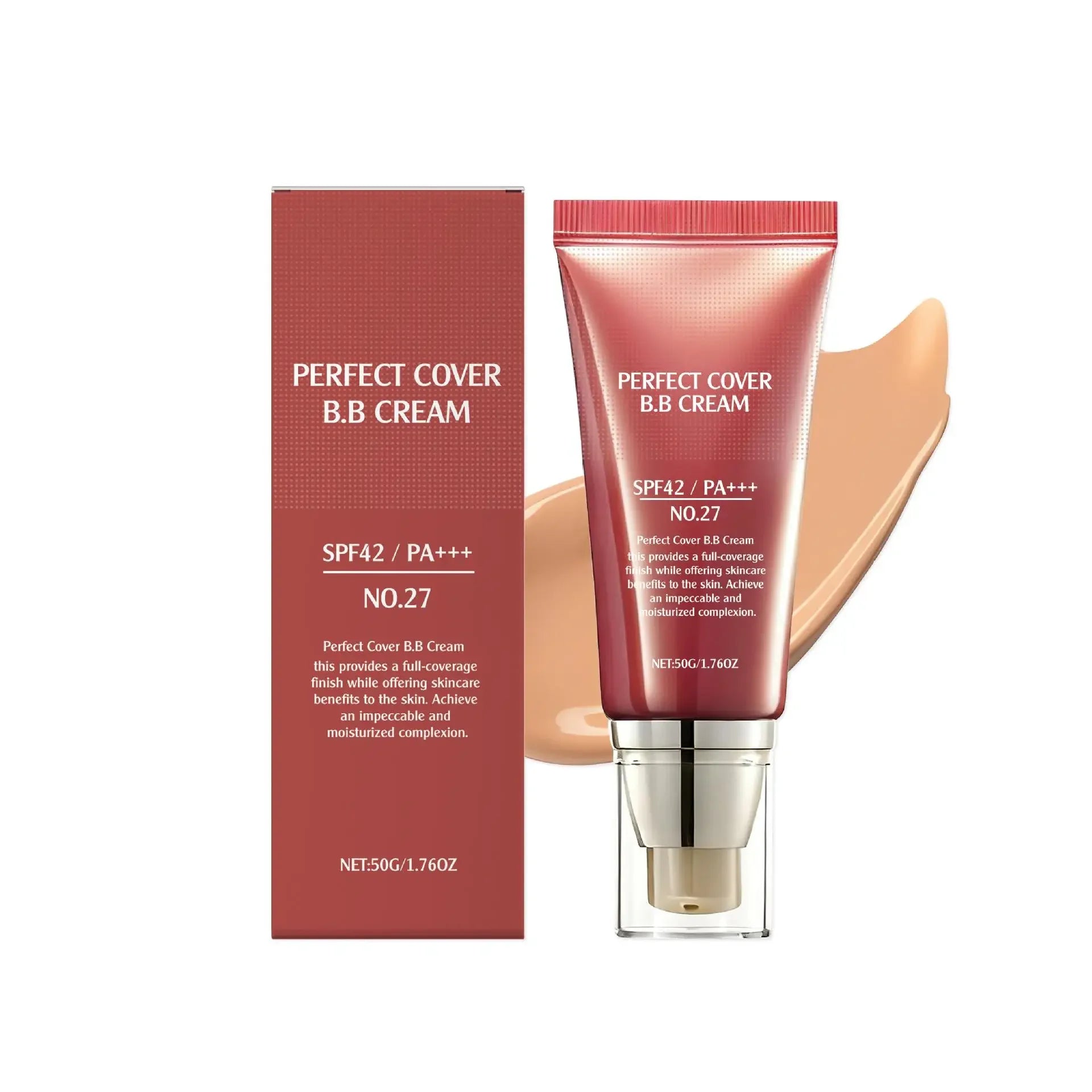 Concealer BB Cream Lightweight Spreadable Texture Quickly Covering Pores And Fine Lines Create A Natural Makeup-free Look Qme 01