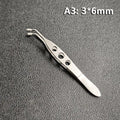Stainless Steel Meibomian Gland Forceps Sharp Precision Eyelid Qme A3