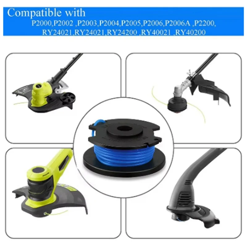 A02F-AC14RL3A Spools Line Strimmer Grass Cutter Trimmer Cover For Ryobi Replace Spool Brushcutter Lawnmower Cover Qme