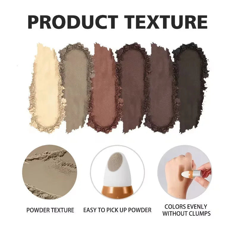 Hairline Powder Stick Waterproof Hair Root Touch Up Cover Gray Shadow Qme