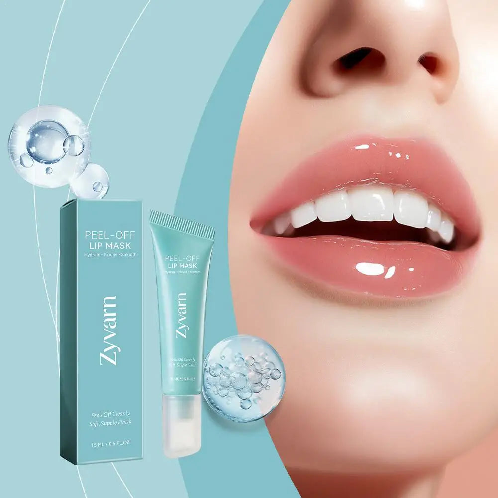 Hydrating Repair Peel-off Lip Mask Soothing Lip Mask For Dry Lips Lip Care Stick Lip Lines Pigmentation Moisturizing 15ml Qme