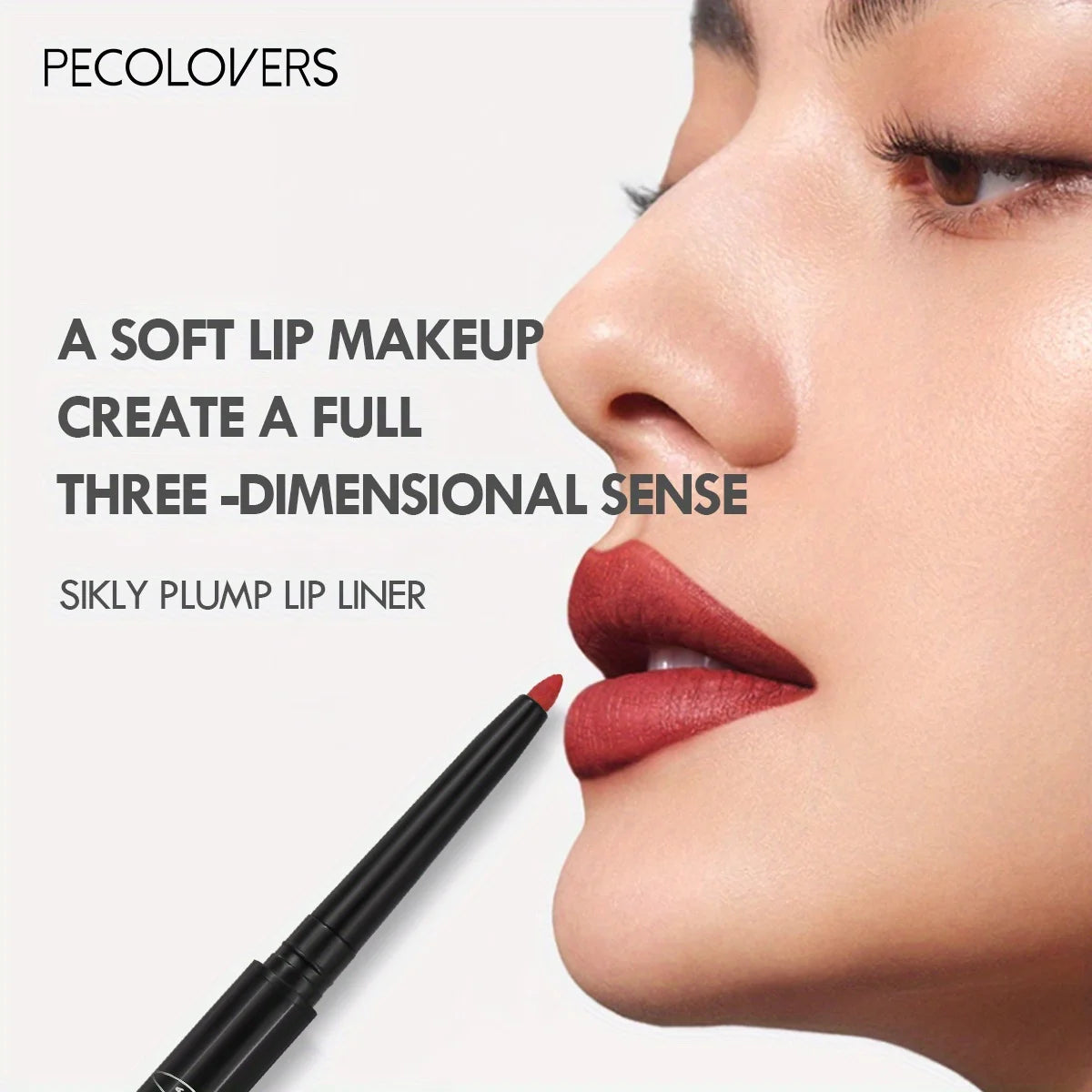 Lip Liner Waterproof Sweatproof Matte Multi-color Correcting Lipstick Qme