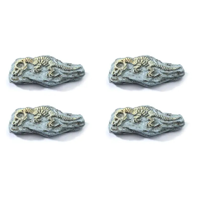 4Pcs Simulation Dinosaur Fossil Ornaments Mini Micro Landscape Decor DIY Desktop Craft Accessories Qme StyleC