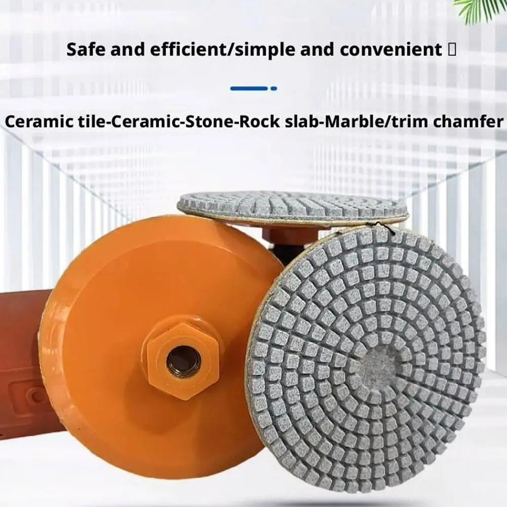 80/100mm Ceramic Tile Edge Grinding Disc M14 Thread Dry For Ceramic Tile Edge Grinding Disc Polishing Wheel Power Tool Qme