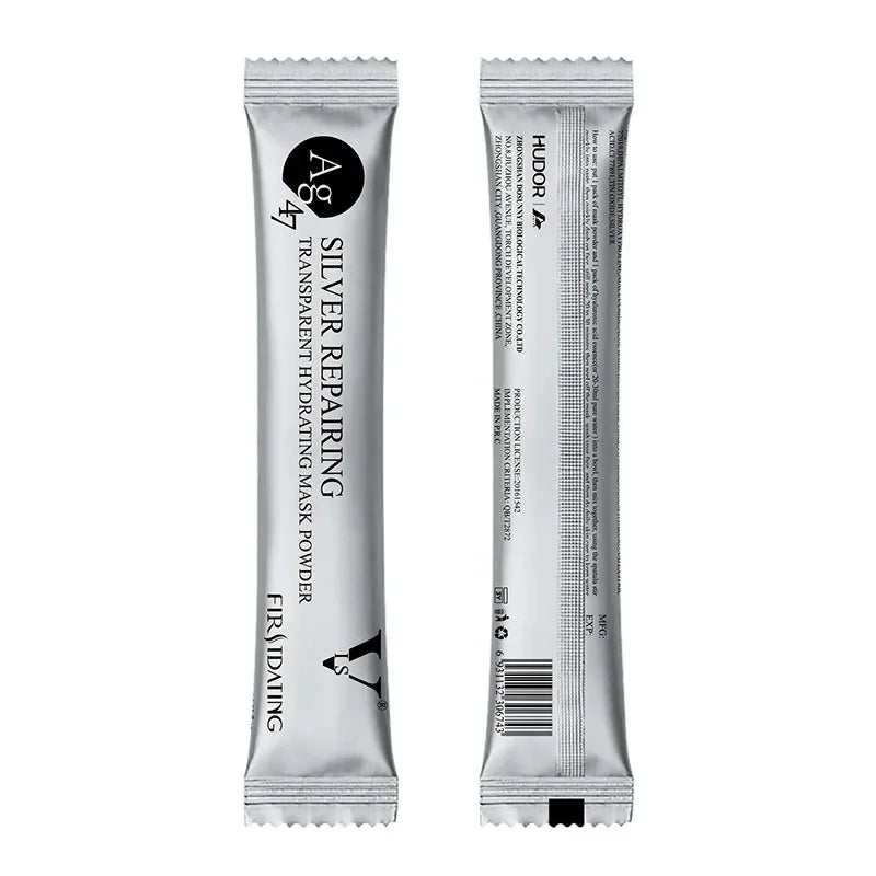 Moisturizing Salon SPA Soft Hydro Jelly Mask Powder Face Skin Care Whitening Rose Collagen Peel Off DIY Rubber Facial Jellymask Qme 2pcs SILVER
