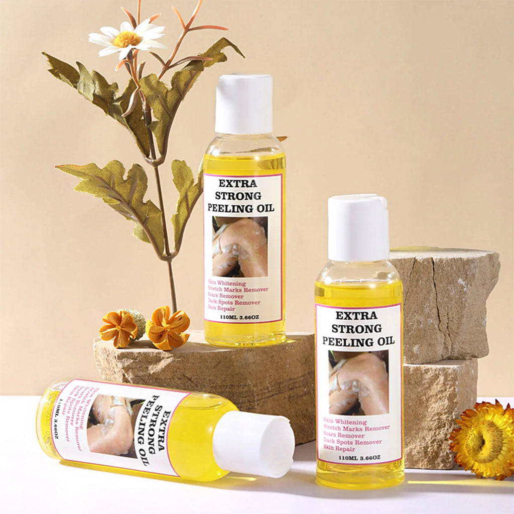 Peeling Oil Yellow Dark Spots Body Thai Hyaluronic Acid Strong Extra Qme