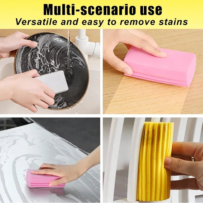Reusable PVA Super Absorbent Sponge Block High Density Water Absorption Cotton Cloth Kitchen Sink Cleaning Tool Qme