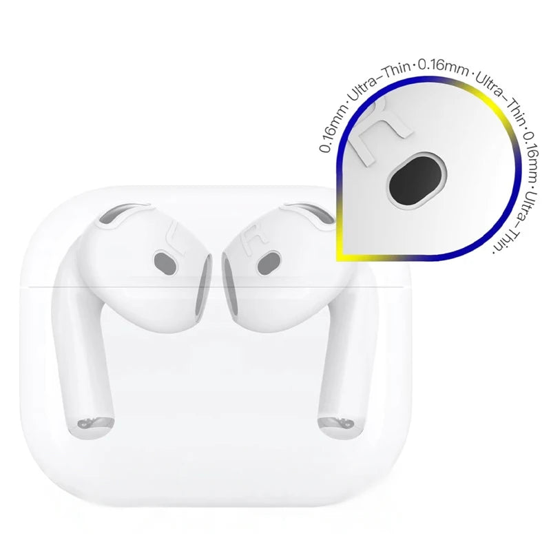 1Pair Silicone Ear Pads 4 Case Wireless Earphones Protective Caps Qme
