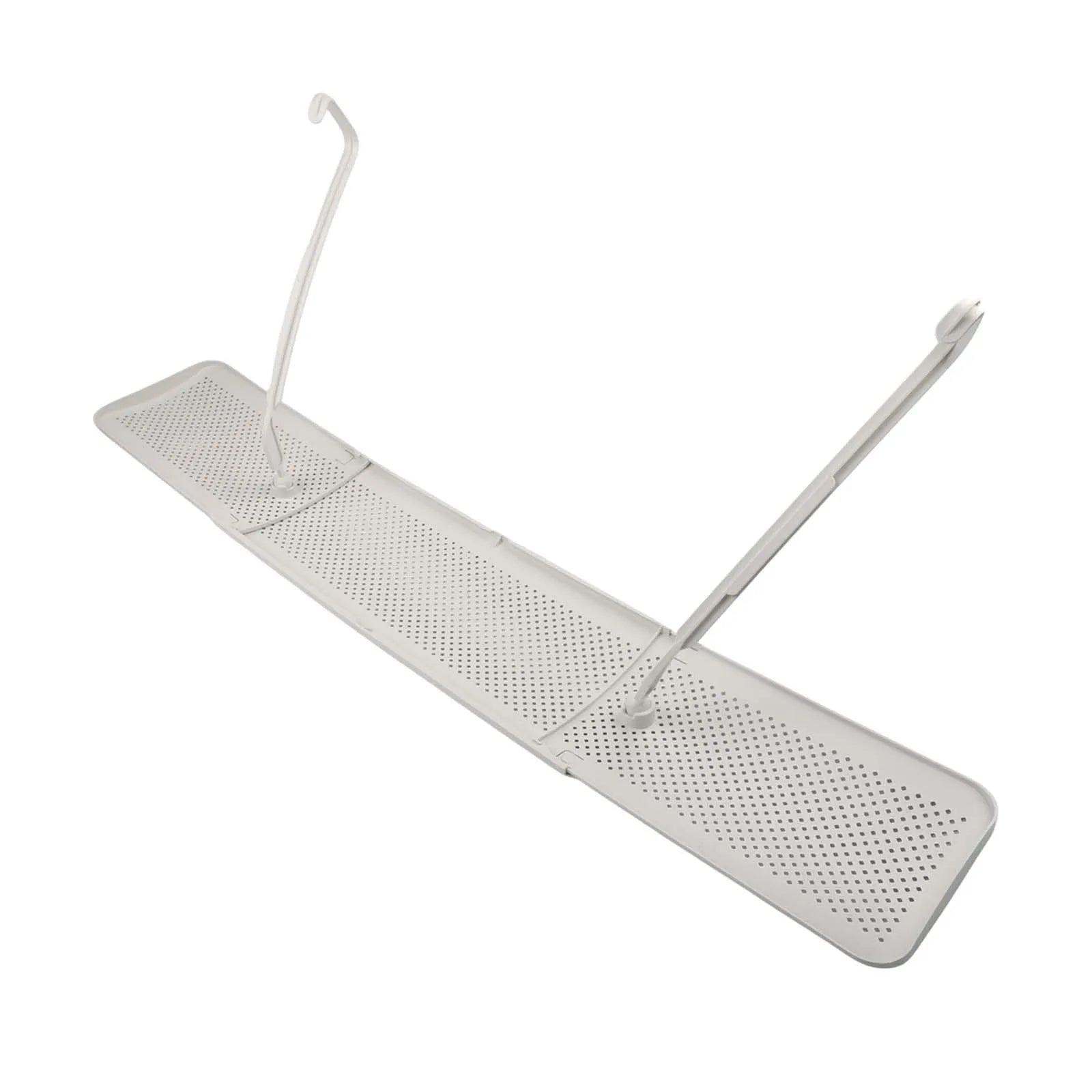 Wall Mounted Air Deflector For Air Conditioning With Adjustable Retractable Baffle To Reduce Direct Cold Air Exposure Qme
