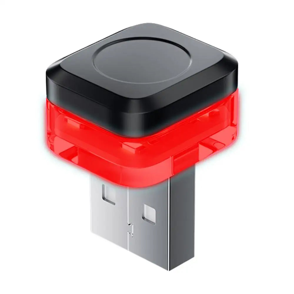 Car LED Lights Interior Wireless LED USB Car Light Interior Ambient Light Wireless 4 colors Night Light Multiple Modes Qme red light