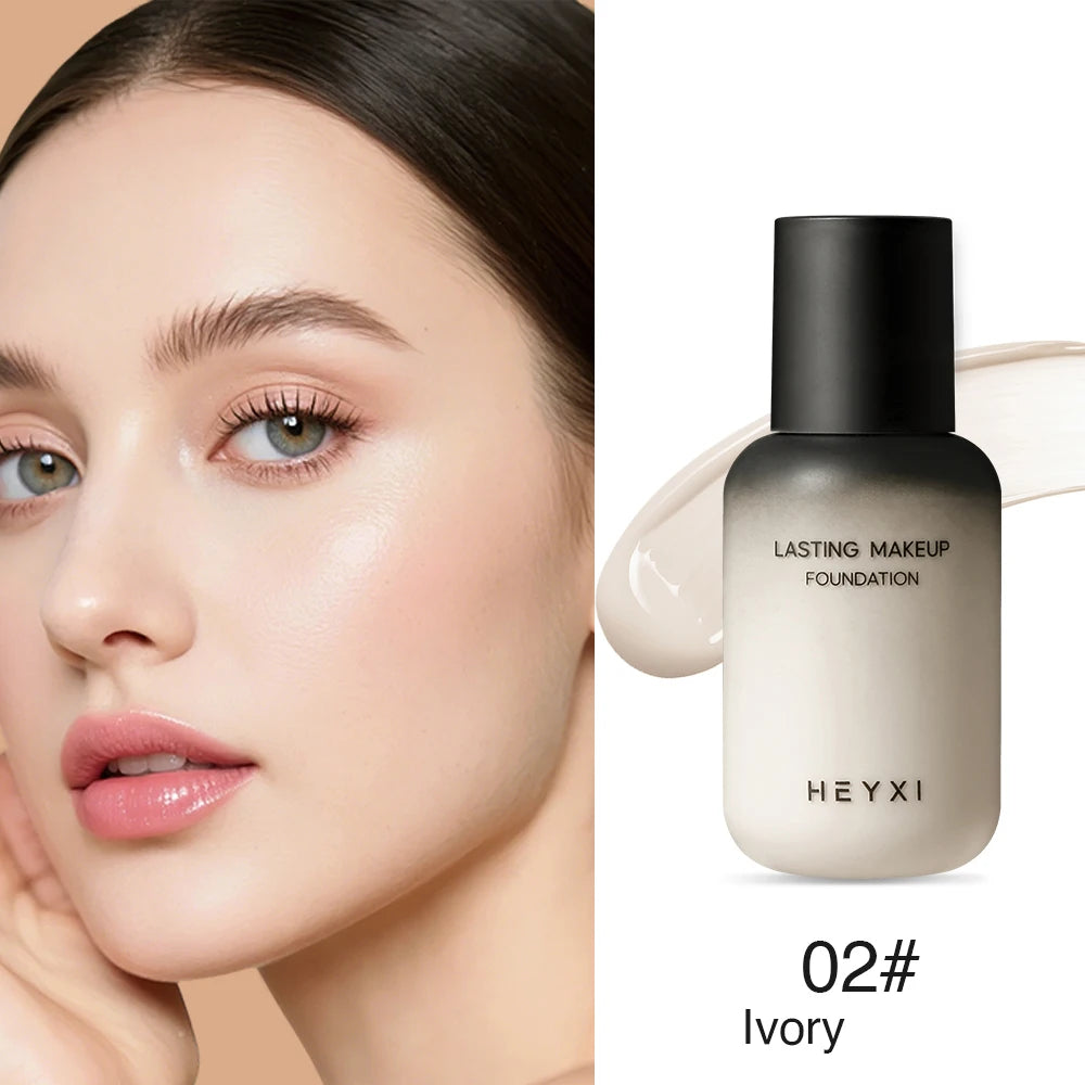 Face Body Foundation Make-up Waterproof Sweat Proof Durable Formula Qme 02 Ivory