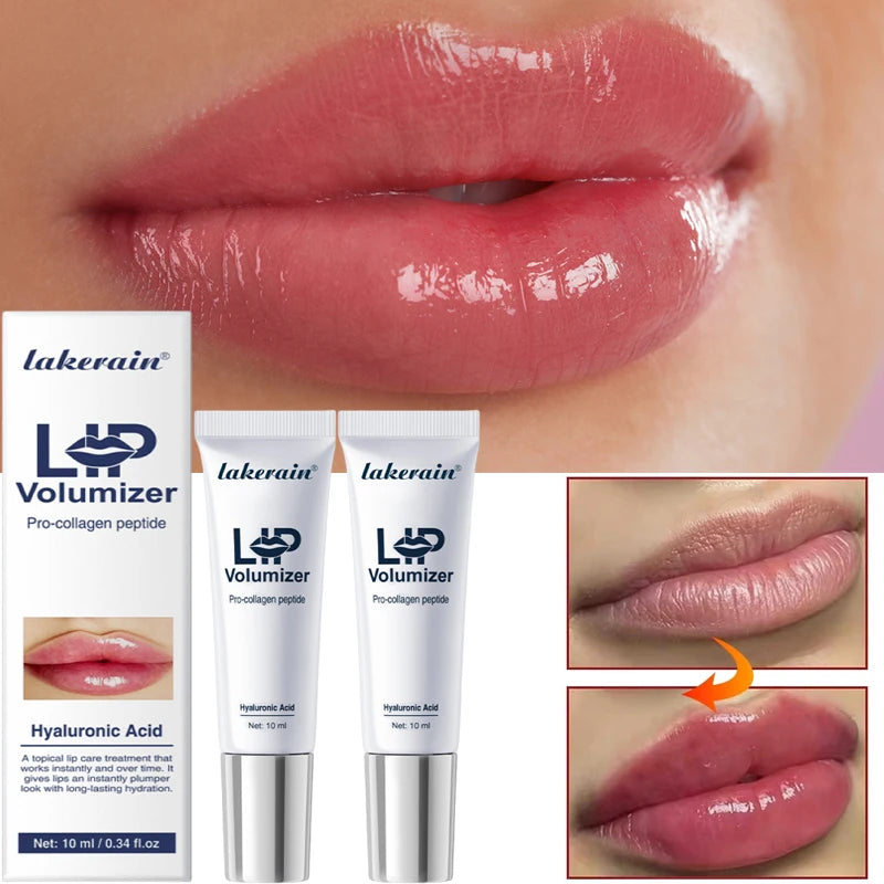 Instant Lip Plumping Essential Oil Hyaluronic Acid Nourishing Antiwrinkle Moisturising Sexy Lip Care Ultimate Plumping Lip Gloss Qme