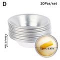 Puto Cake Mold Aluminum Alloy Egg Tart Cup Cupcake Mini Round Baking Qme D