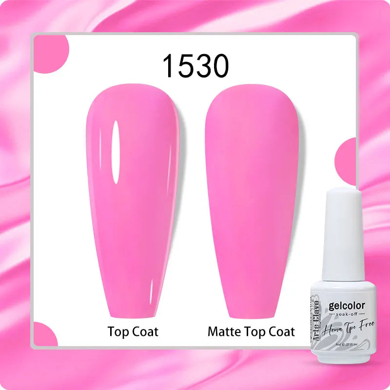 Arte Clavo HEMA TPO White Bottle 180 Colors Series Semi-permanent Gel Qme