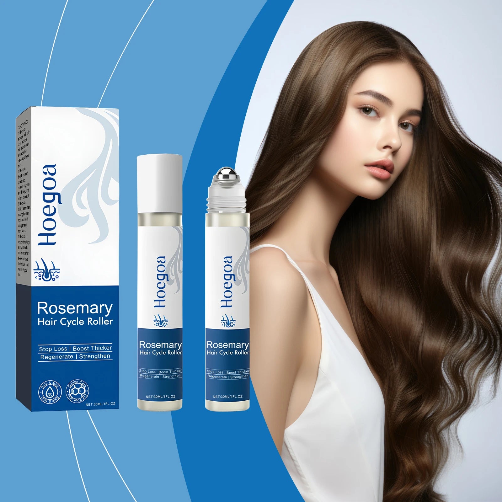 Rosemary Hair Growth Oil Man Nourish Scalp Activate Follicle Qme