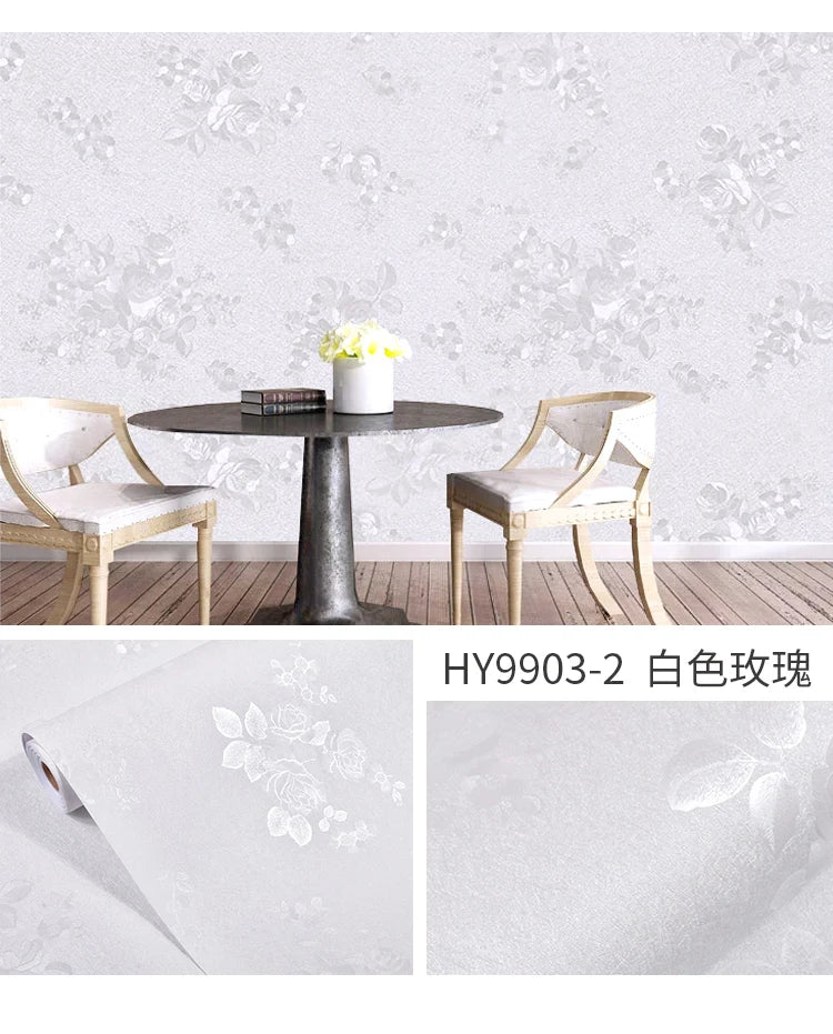 3D Solid Vinyl Self-adhesive Wallpaper Walls Rolls Contact Paper Qme Style 19 10mx45cm