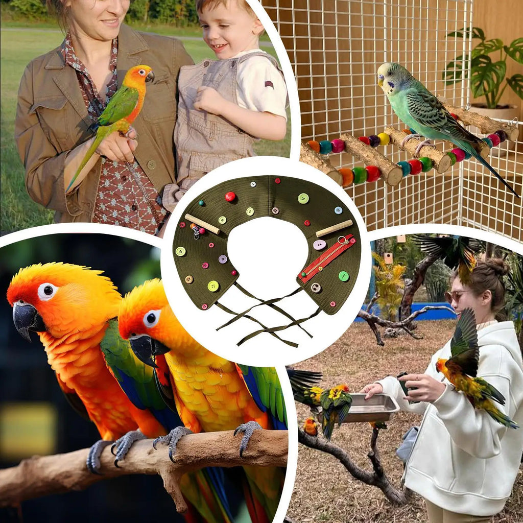 Bird Poop Shoulder Protector Anti-scratch Reusable Washable Guard Pet Qme