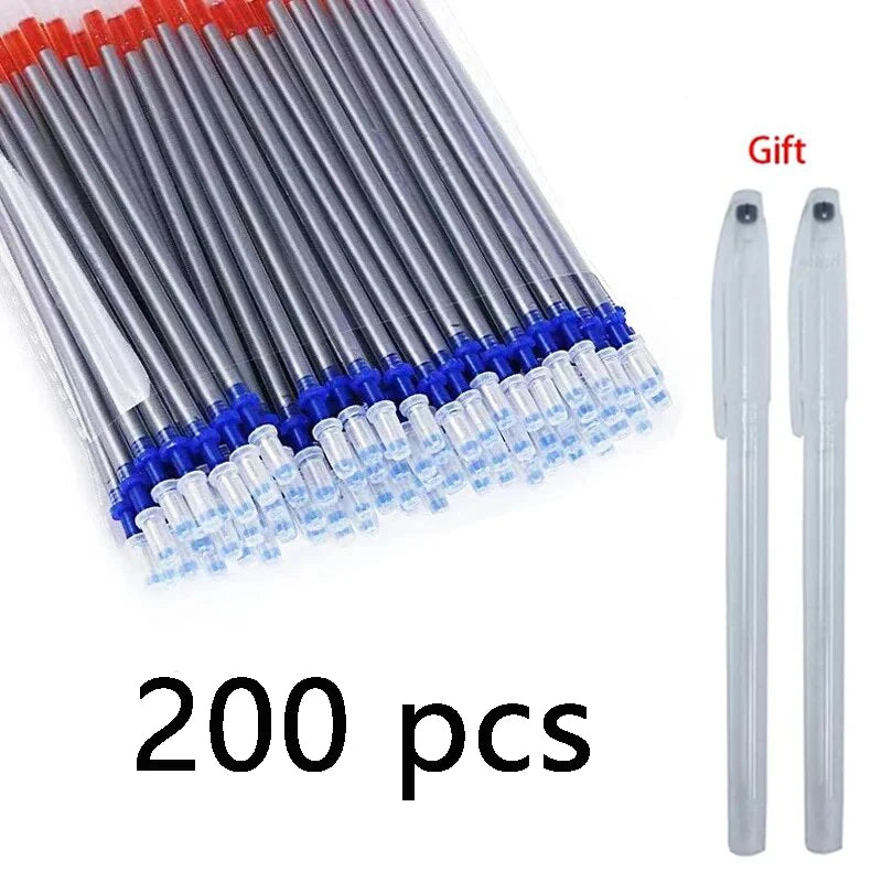 50/100/200Pcs Erasable Silver Marker Refills Leather Clothing Shoe Dot Marking Refill Rods Leather Craft Sewing Marking Tools Qme 200Pcs silver Refill