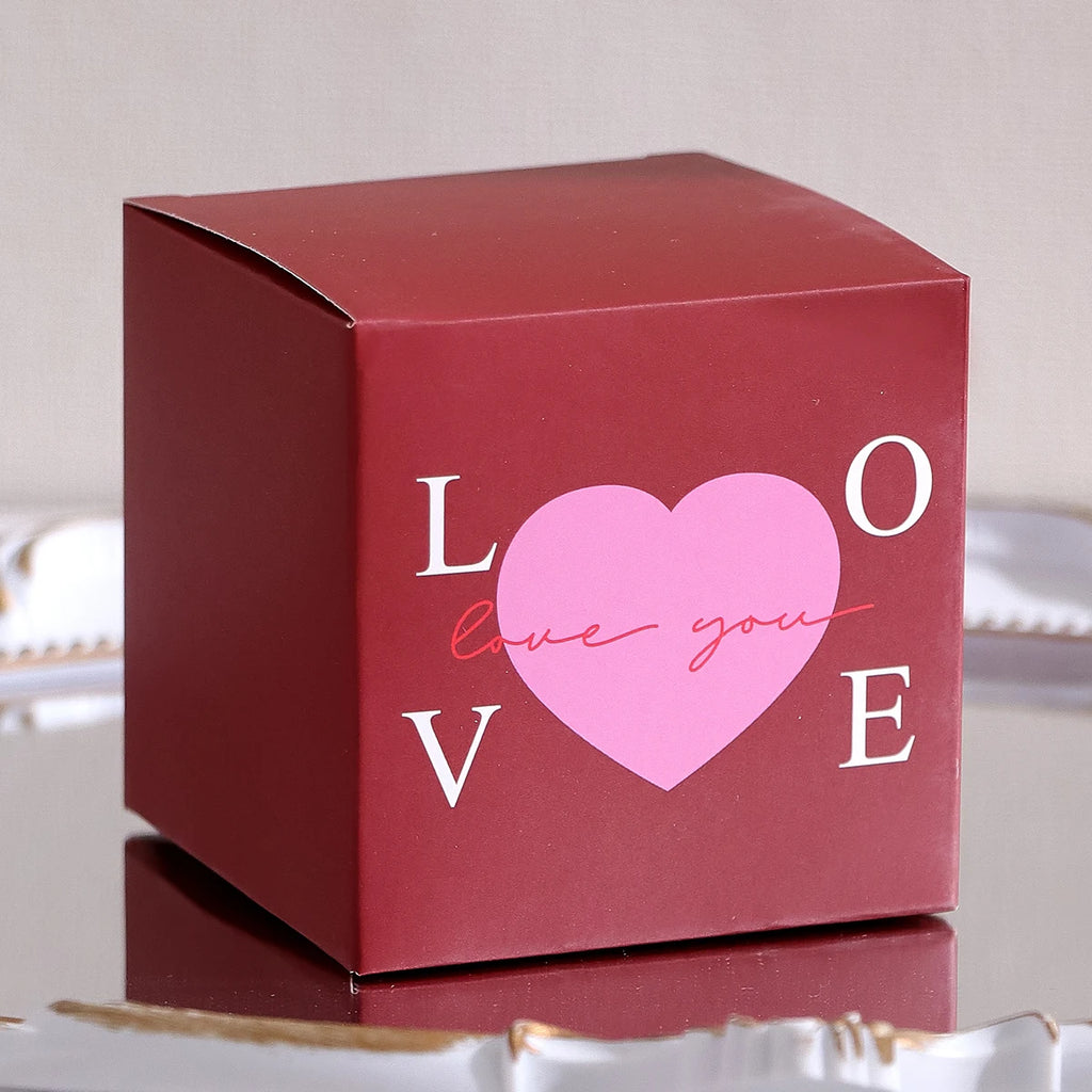 10Pack Elegant Mini Gift Boxes - Perfect for Valentine's Day, Weddings and Celebrations - Great for Candies, Chocolates and Smal Qme Red Love Love 10Pcs Other Other