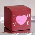 10Pack Elegant Mini Gift Boxes - Perfect for Valentine's Day, Weddings and Celebrations - Great for Candies, Chocolates and Smal Qme Red Love Love 10Pcs Other Other