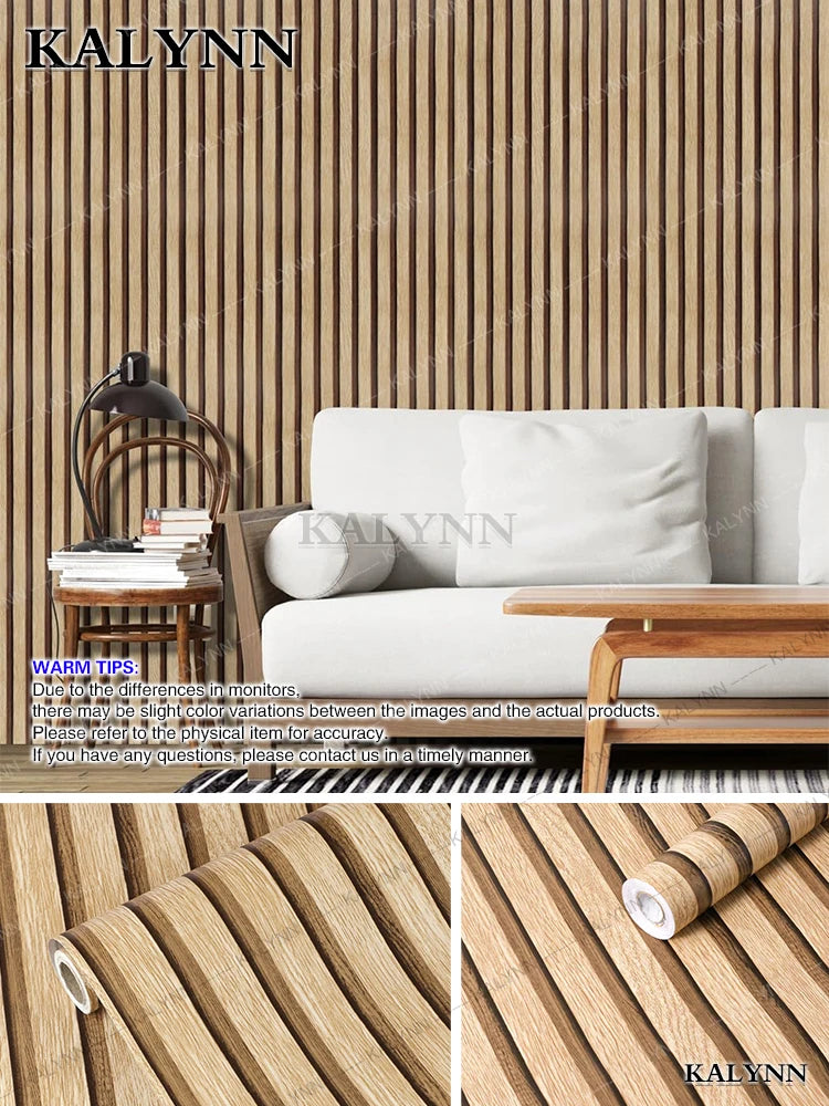 Faux Wood Grating Peel Stick Wallpaper Self Adhesive Wall Stickers Qme A2 Faux Wood Sample 45cmx100cm