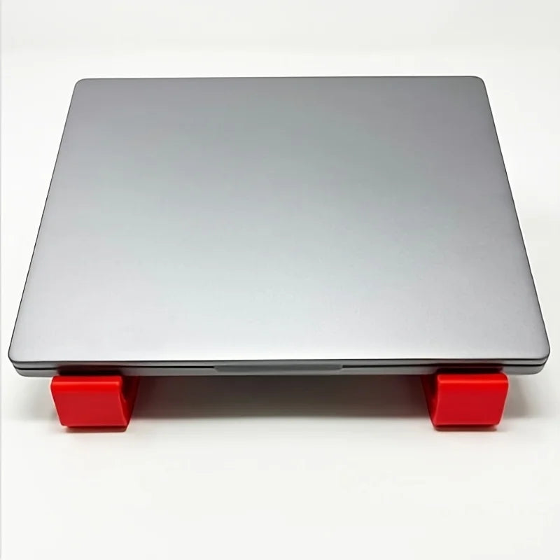 Portable Hollow Laptop Cooling Riser,Ergonomic Notebook Support For Gamers Office Workers Students Desk Workstation,3D Printed Qme