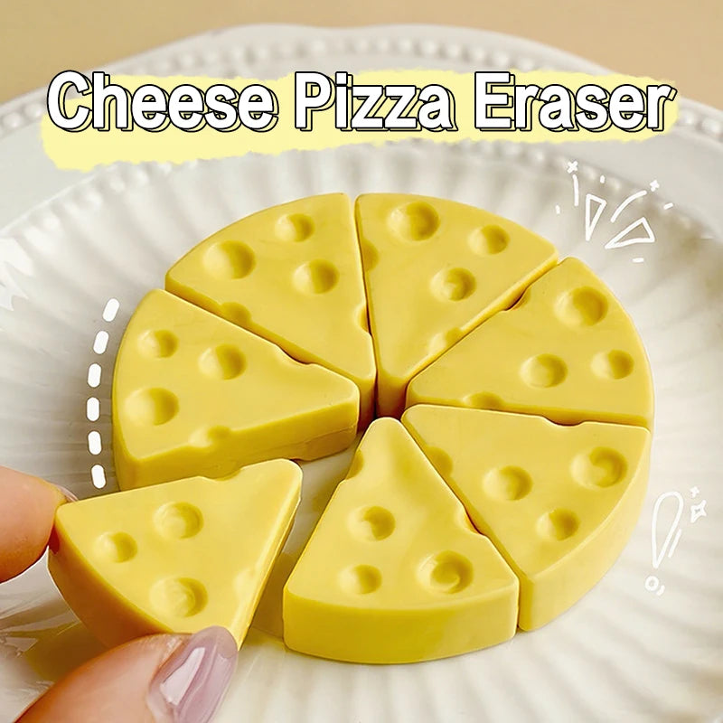 Simulation Cheese Eraser Soft School Supplies Clean Mess Stationary Qme