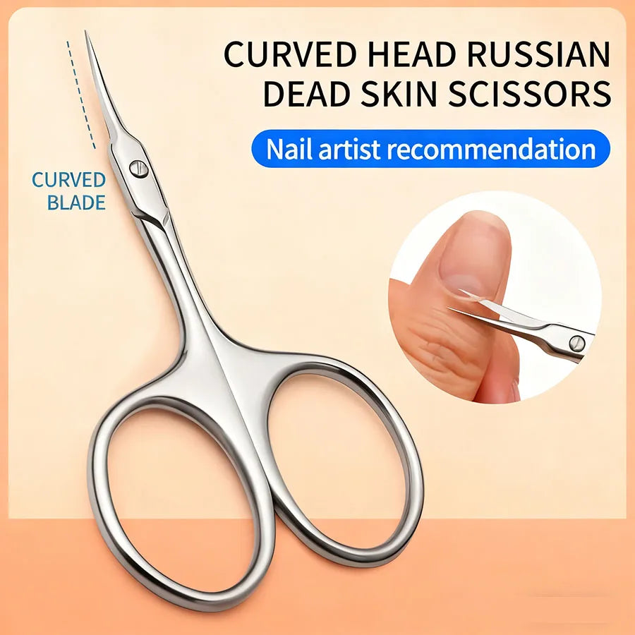 Professional Cuticle Trimmer Ultra-sharp Dead Skin Shears Cuticula Qme Dead Skin Scissors