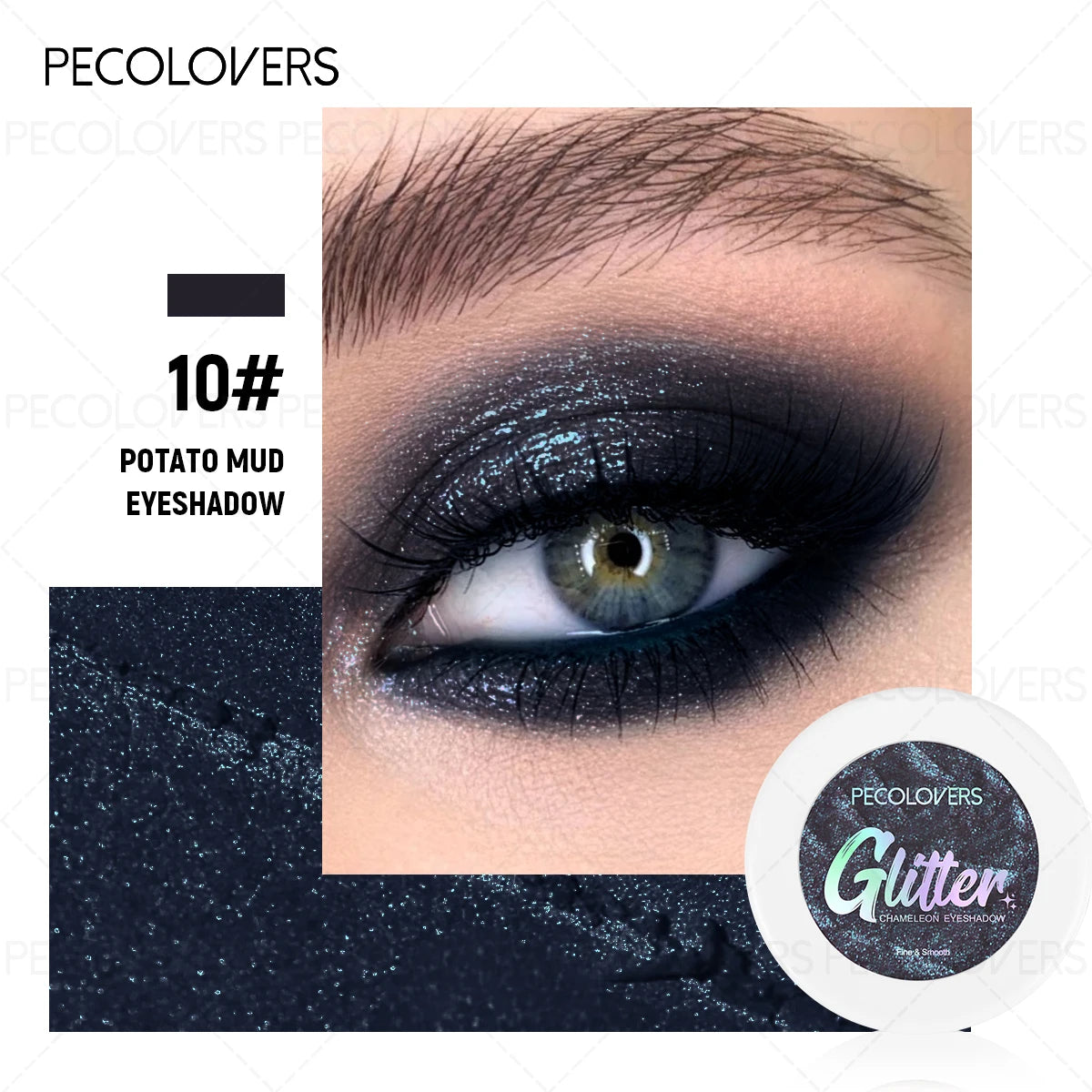 Mashed Potato Eye Shadow Highlighter Brightening Eyes Long-lasting Qme 10