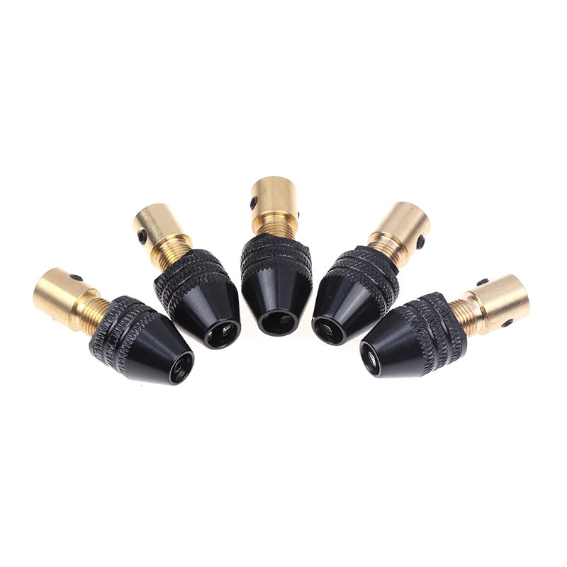 Universal Small Electronic Drill Bit Collet Mini Chuck Tool Set Fixture Clamp Micro Electric Drill Chuck 0.3-3.4mm Qme