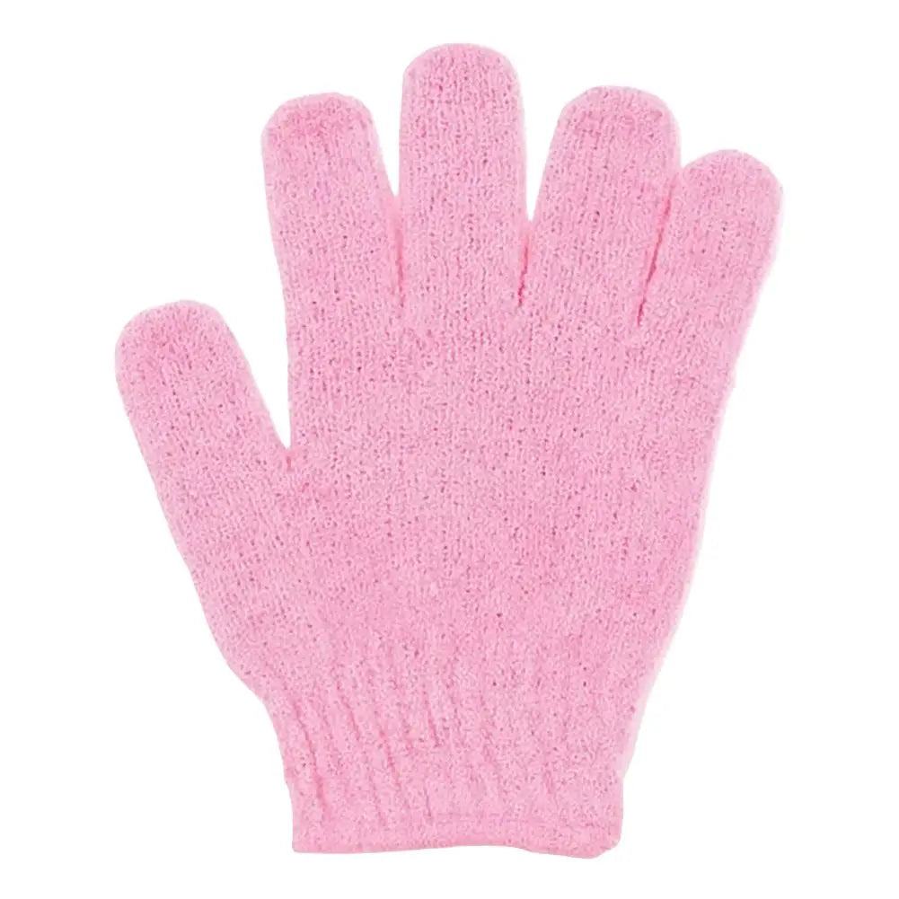 Exfoliating Bath Gloves Deep Scrubbing Dead Skin Shower Beauty Spa Qme E