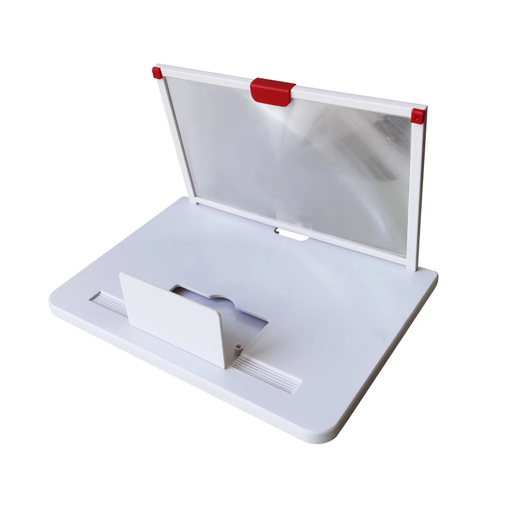 HD Mobile Phone Screen Amplifier Foldable Stand 10 12-inch Desktop Qme