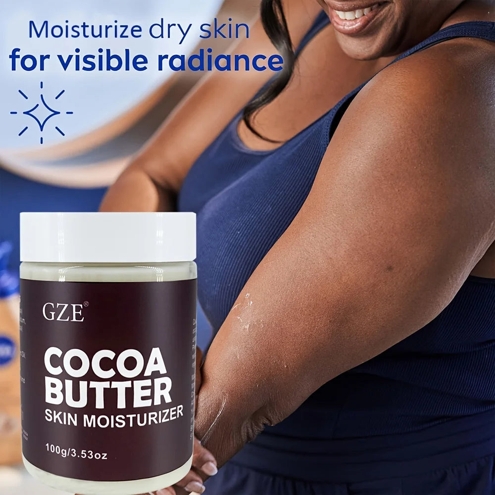 Pamper Your Skin with Cocoa Butter Moisturizer - Nourishing and Hydrating Formula for Smooth and Glowing Skin Qme