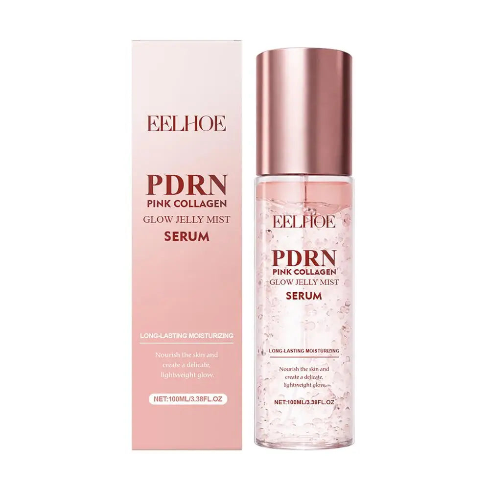 Collagen Essence Spray Smoothing Facial Mist Brightening Spray Nourish Moisturiz Face Serum Toner Improve Drying Skin Care 100ml Qme 1pcs 100ml CN