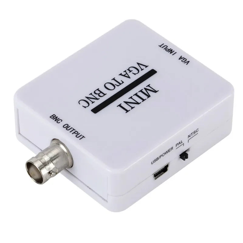 VGA To BNC Converter Computer Connected To Monitor Q9 Host Video Conversion Box TV AV Interface Can Be OEM Qme