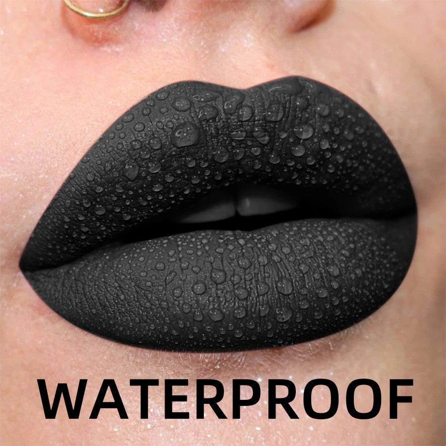 19 Colors Matte Velvet Lip Gloss Waterproof Liquid Lipstick Nude Qme 11