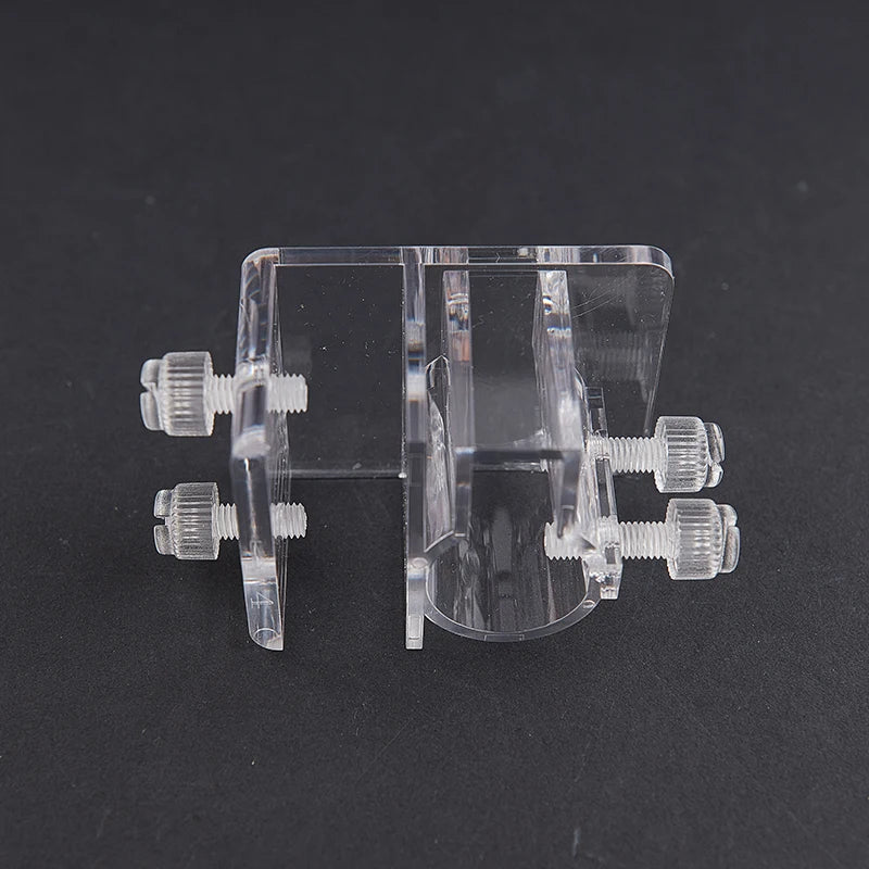 Fish Tank Hanger Acrylic Fixture Air Water Pipe Clip Filtration Qme